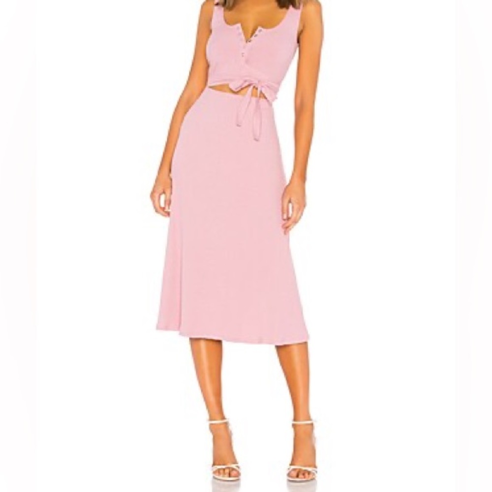 PRIVACY PLEASE Malone dress in Peony